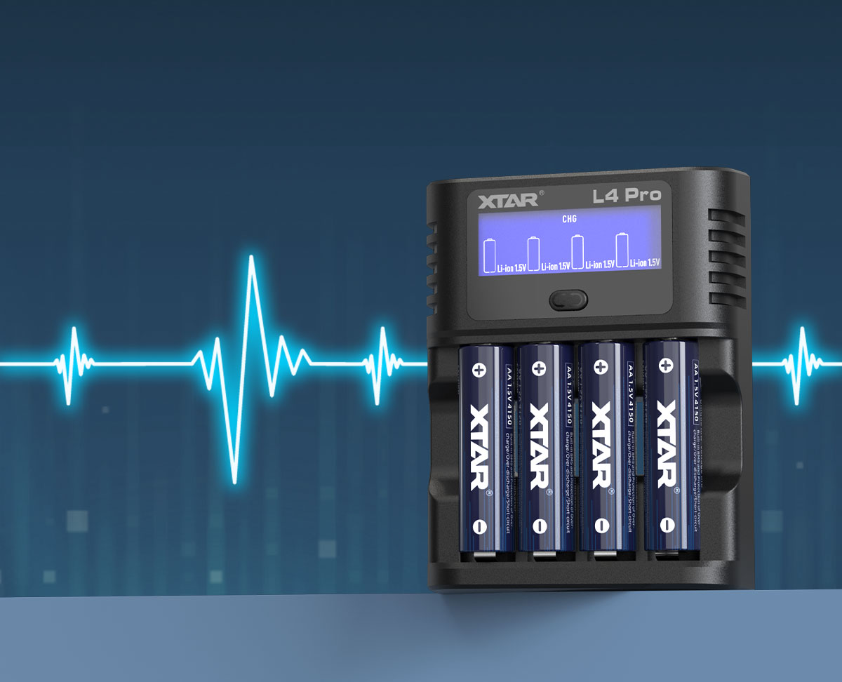 XTAR L4 Pro Multifunctional Smart Charger, Rescue Over ... - UK - View #13