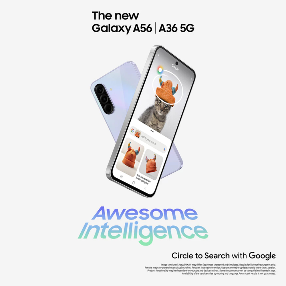 Samsung Galaxy A56 5G Smartphone | 8GB+256GB | Exynos 1580 Processor ...