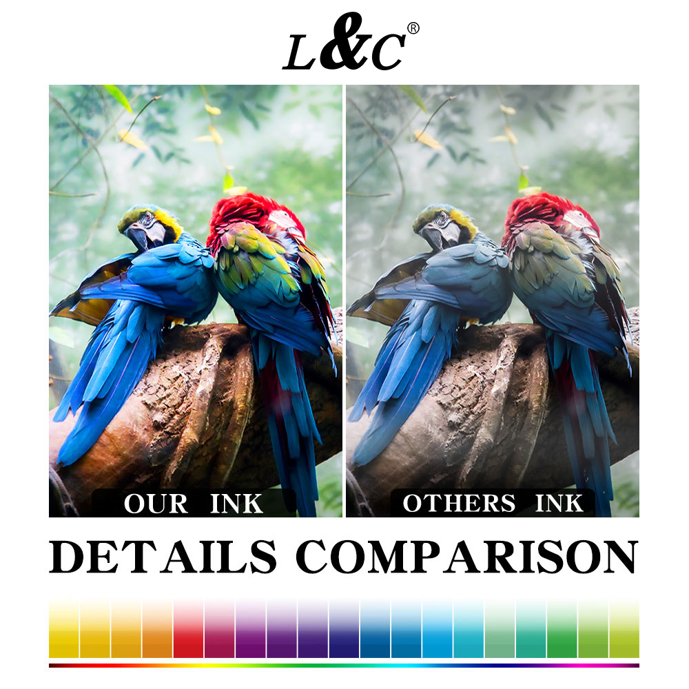 L&C Refill 790 Ink 1PC Black Dye Ink For Canon Printer Pixma E3370 ...