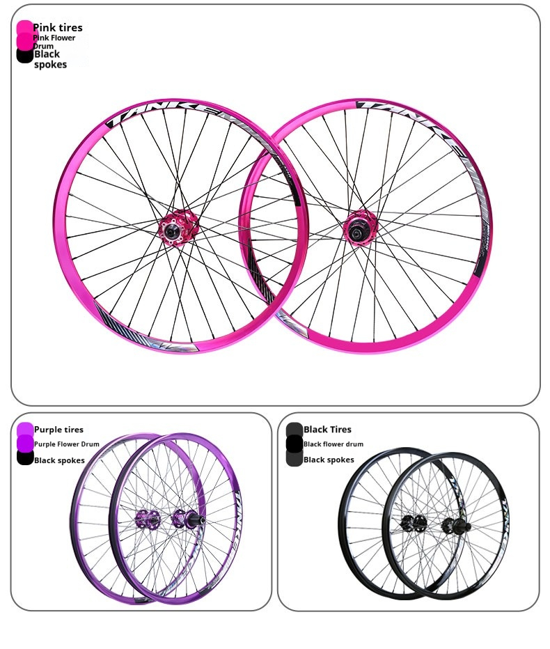 2025 New TANKE WTB Bicycle Rim 26 27.5 29 Mountain Bicycle Rim with ...