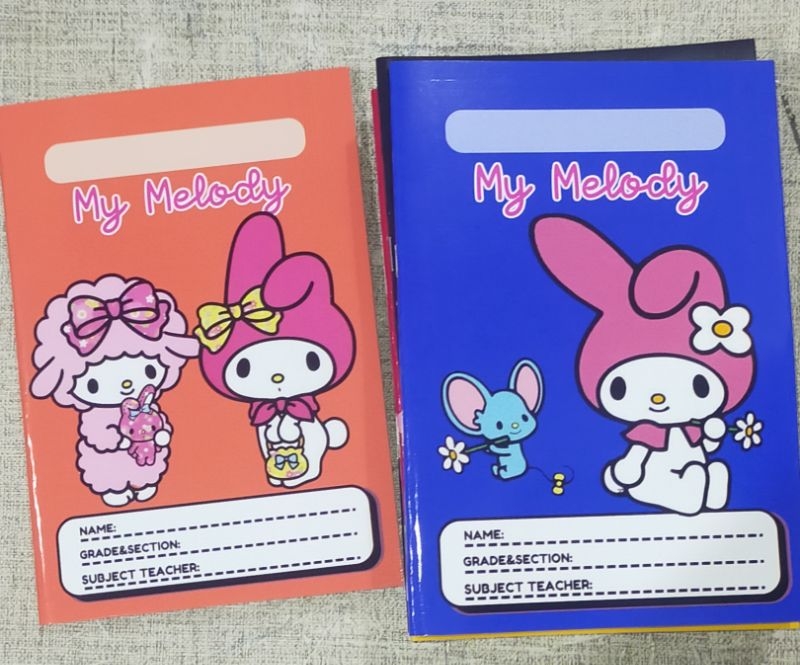 Assorted My Melody Writing Notebook for Grade 1-3 School Supplies ...