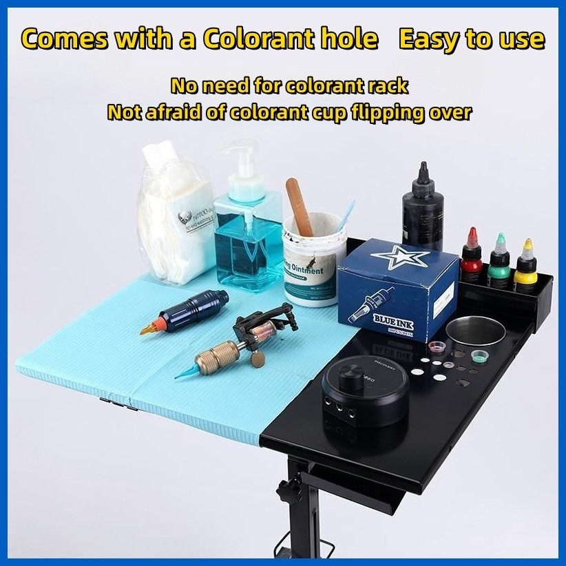 Tattoo Work Station Tattoo Table Tattoo Display Table Furniture Arm ...
