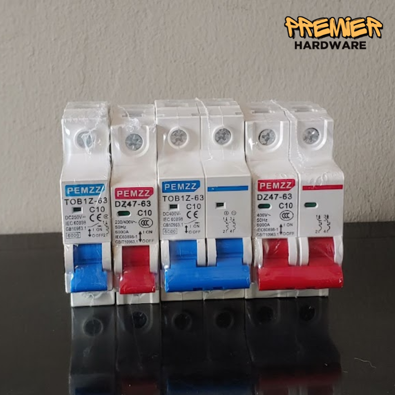 AC & DC Circuit Breaker for Solar Mini Circuit Breaker Switch 6A/10A ...