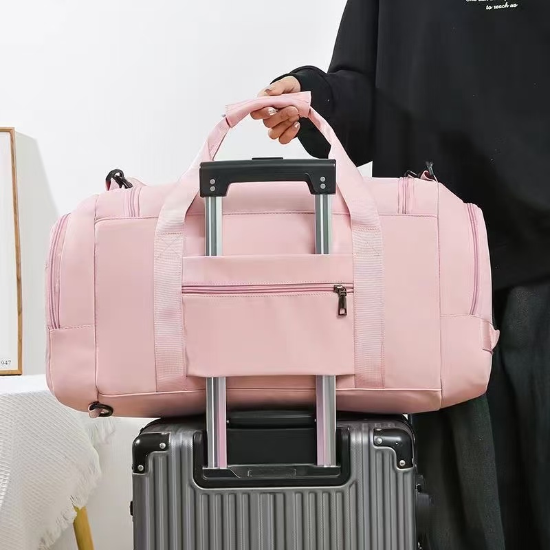 Waterproof Fitness Duffel Bag Large Capacity Gym&Travel Bag with Shoe ...