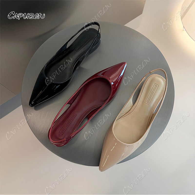 CAPUBEW Sandals for Women Temperament Anti-slip Versatile Slippers for ...