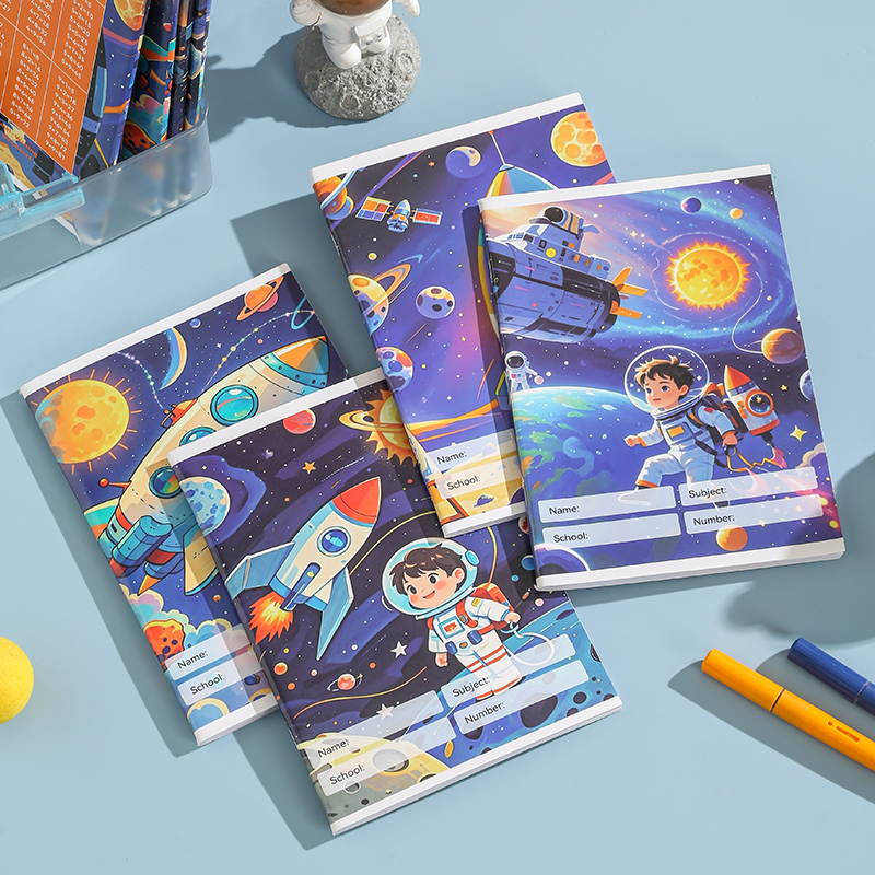 8 Pcs/set Writing Notebooks Grade 1/2/3 Cute Notebook School Supplies ...