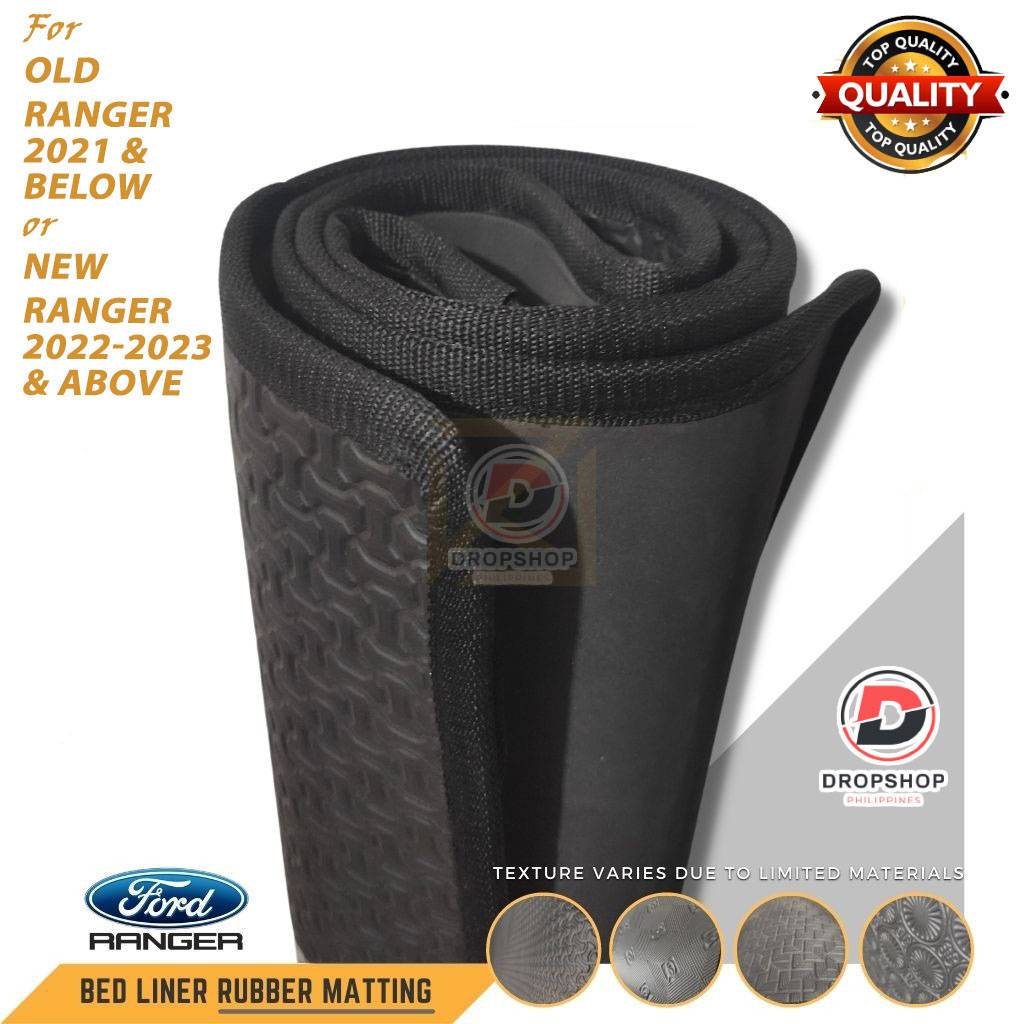 DP Pickup Truck Rubber Matting for OLD FORD RANGER 2021 & Below or NEW ...