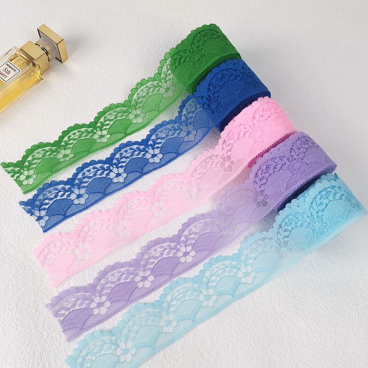 (5yards/roll) 40mm Lace Trimming Ribbon, 18 Colors Lace Fabric Webbing ...