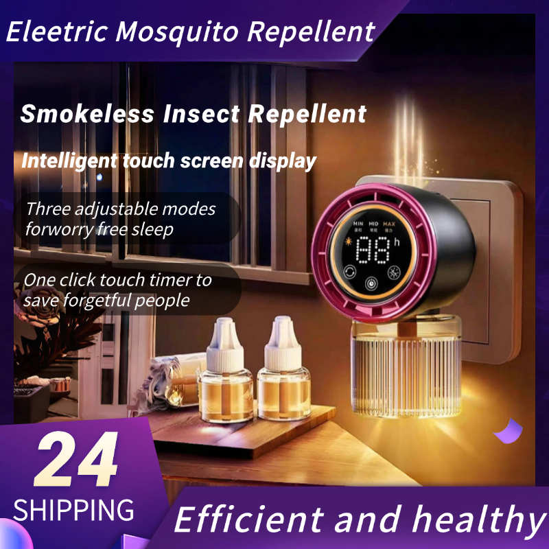 Electric Mosquito Repellent Baby Touch screen timer switch Liquid Plug ...