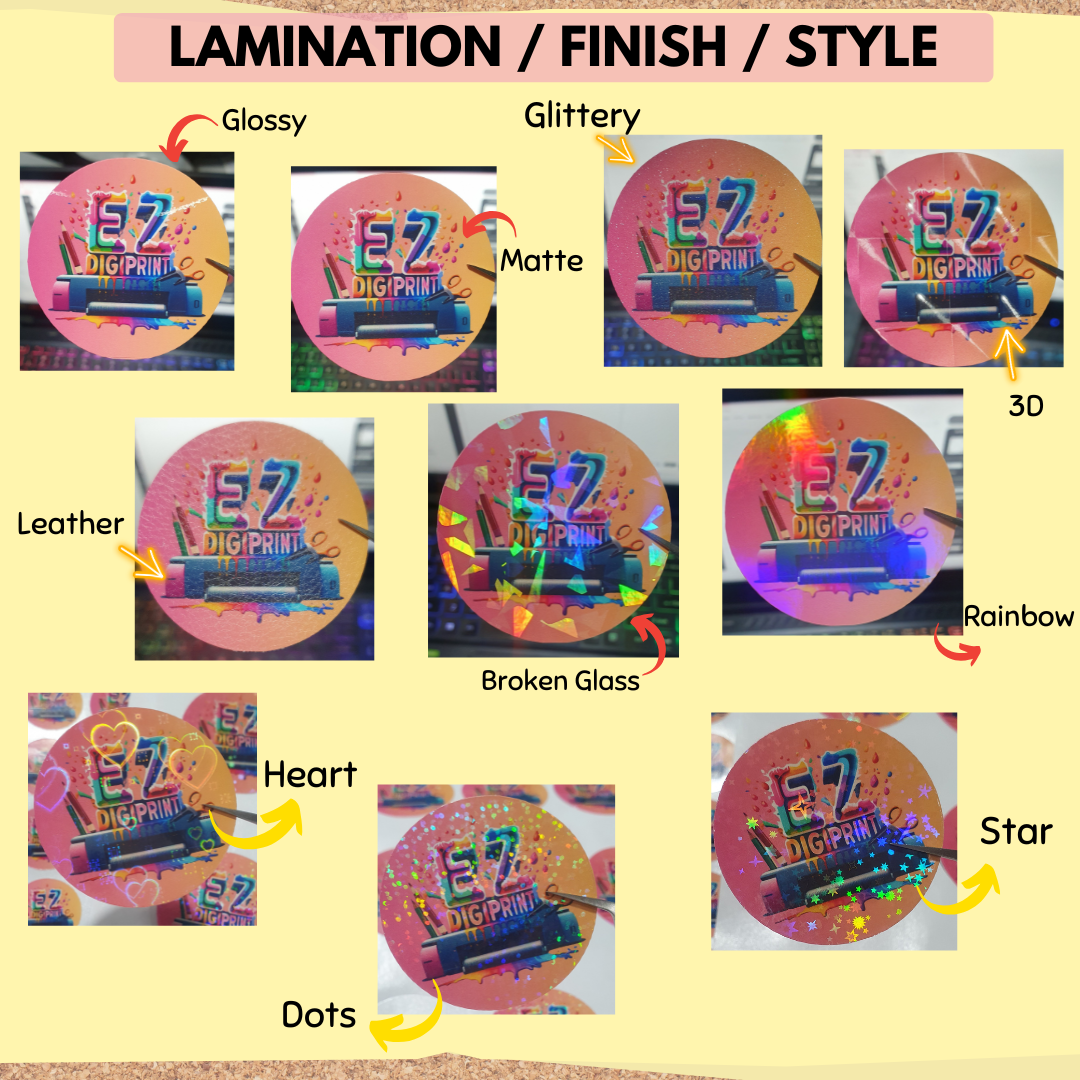 Label Sticker | Product Sticker | Logo Sticker | Waterproof Sticker ...