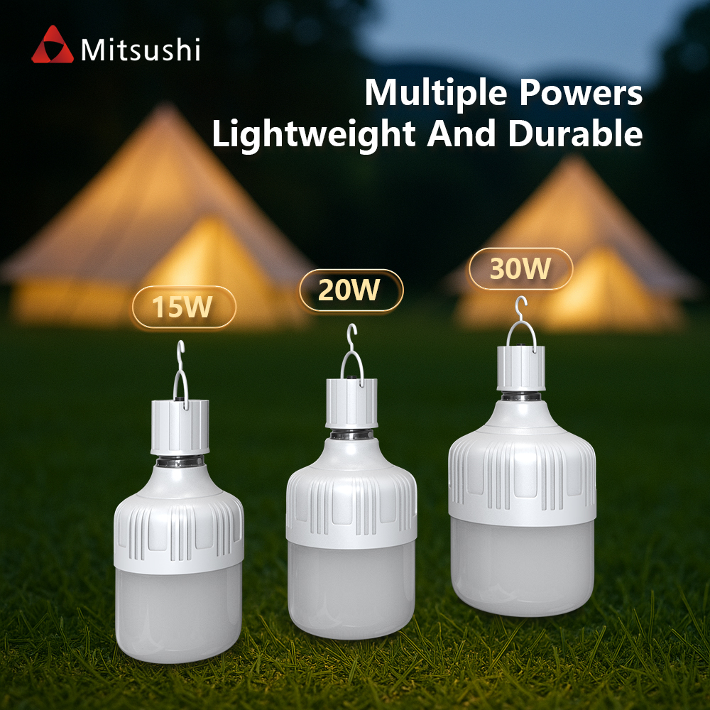 Mitsushi Emergency light Bulb 15W 20W 30W Portable Removable Bulb ...
