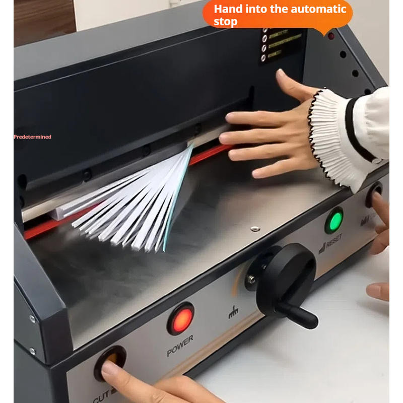 electric Paper Cutter Machine automatic paper corner cutter Ream Cutter ...