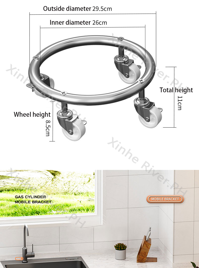 Gas Tank Rack lpg Tank Roller Stand landege Propane Cylinder Base Dolly ...
