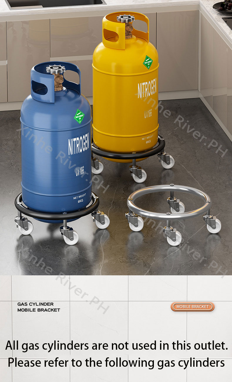 Gas Tank Rack lpg Tank Roller Stand landege Propane Cylinder Base Dolly ...