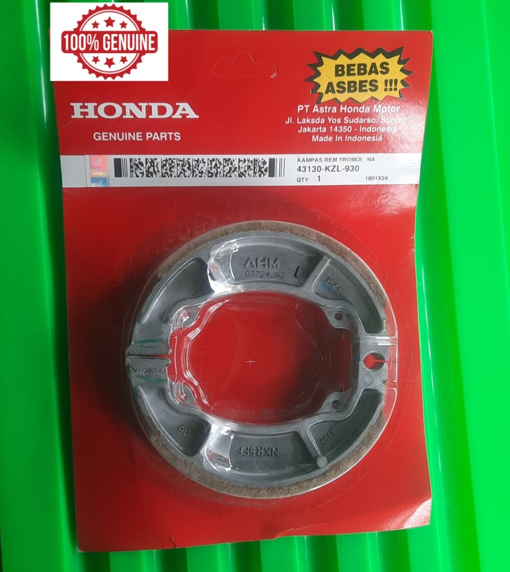 HONDA CLICK V2 V3 150i 125i BRAKE SHOE ( REAR ONLY ) Premium Quality ...