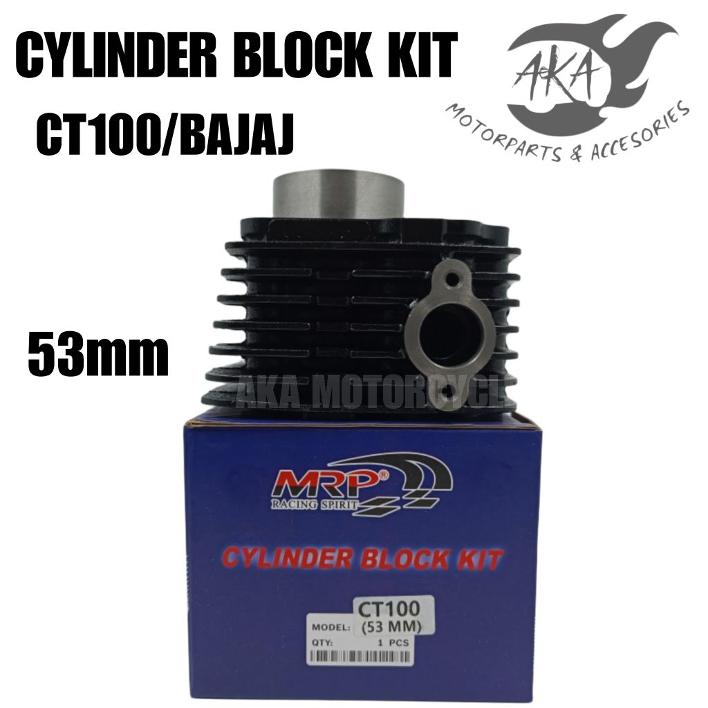 MRP-CYLINDER BLOCK KIT (8SET/1BOX) FOR CT100/BAJAJ-53mm/CT125/BAJAJ125 ...
