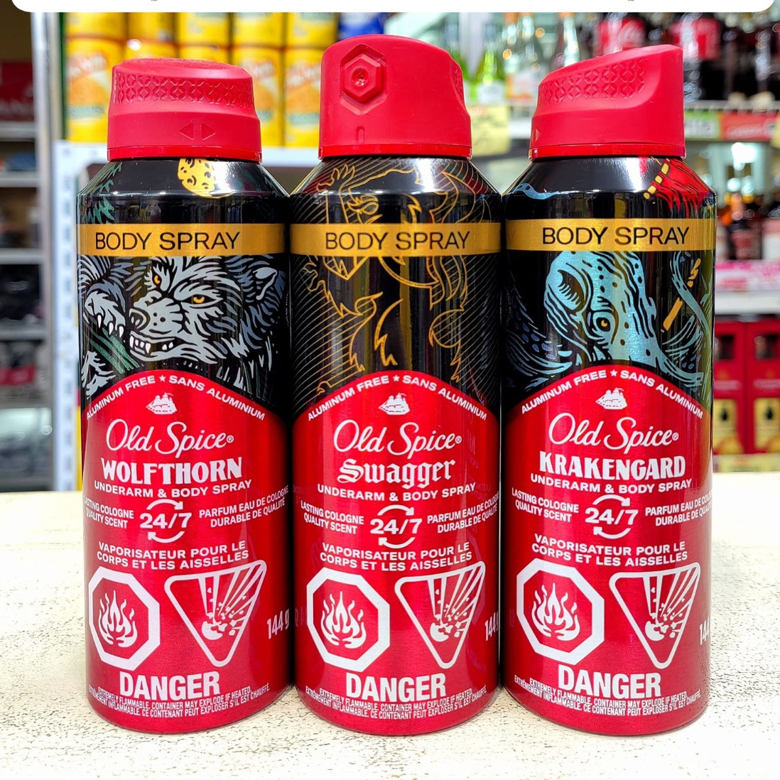 🇨🇦 Old Spice Underarm Body Spray Aluminum Free Sweet Citrus