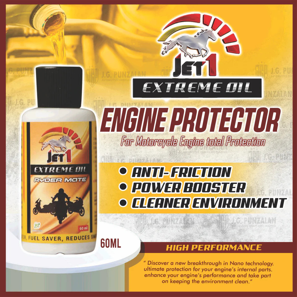 Jet1 Extreme Oil Engine Protector (60mL) | Shopee Philippines