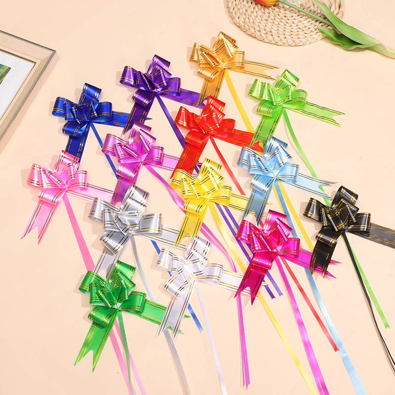 10 pcs Bow Hand-Pull Flower 30# Festive Wedding Christmas Gift Bag ...