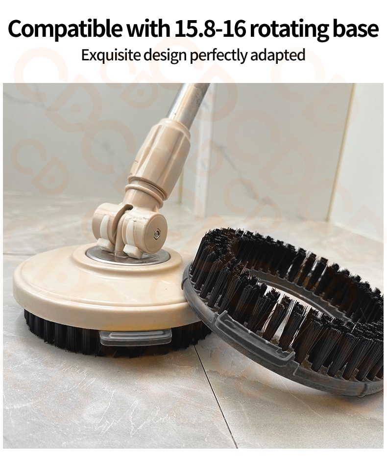 CD Spin Mop Cleaning Head Brush Mop Head Replacement Brush Map Floor