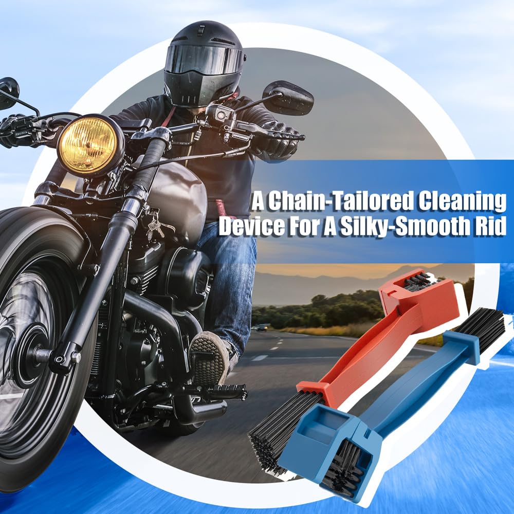 Motorcycle Bike Chain Cleaning Brush Motorcycle Chain Brush Motorcycle ...