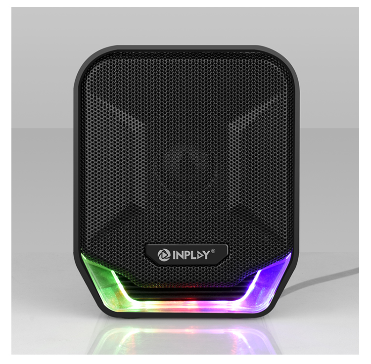 Inplay MS003 Mini RGB Speakers 3D Surround Shocking Bass Boost USB+3 ...