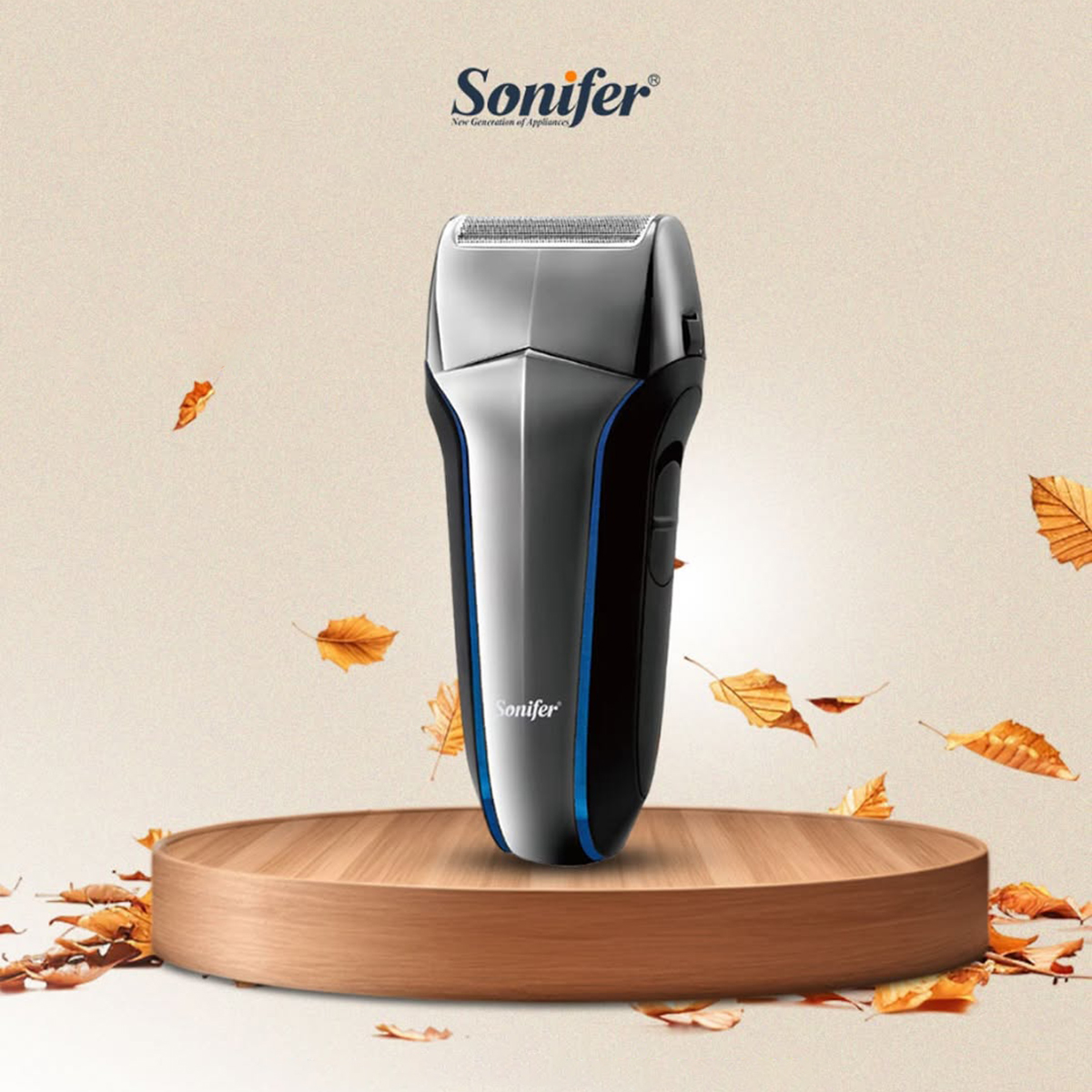 Sonifer Electric Shaver For Men 2IN1 0.02mm Thin Mesh IPX6 Waterprfoof ...