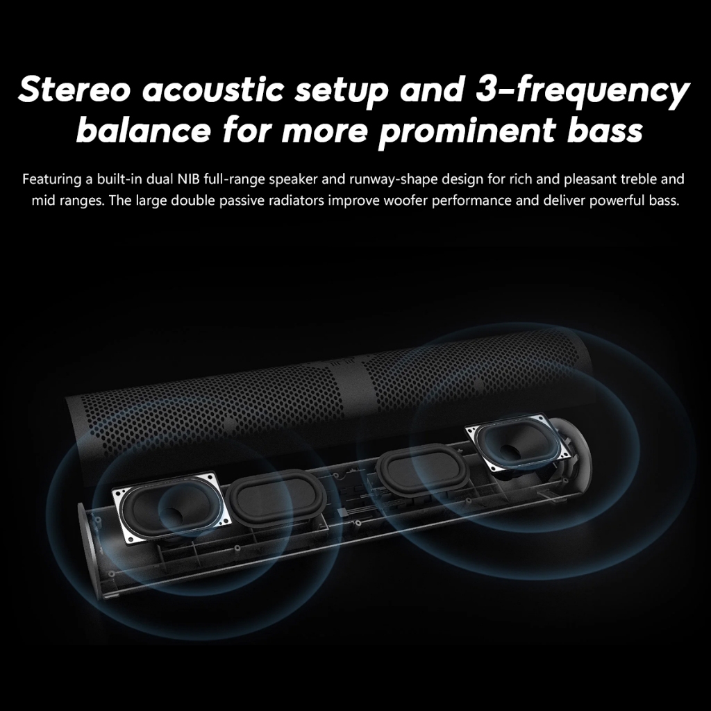 Xiaomi Desktop Speaker 4-unit Acoustic Configuration Bluetooth 5.3 RGB ...