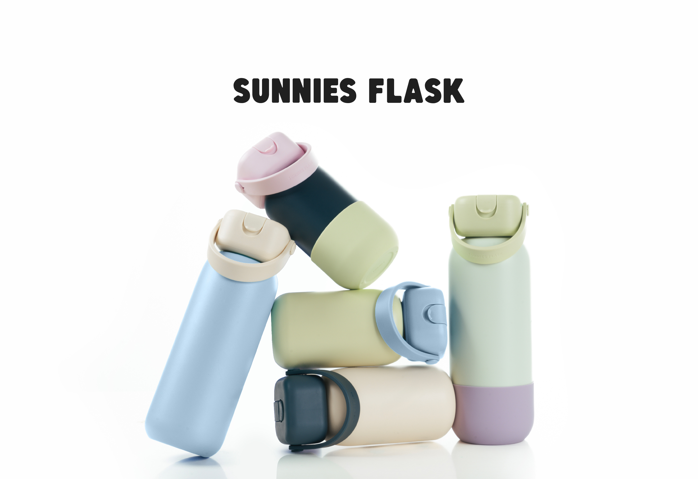 Sunnies Flask Robo Cap The Connector (Detachable Silicone Strap Handle ...