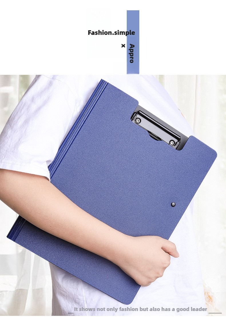 Long Clipboard with Cover File Cover Folder Profile Clip File Folder ...