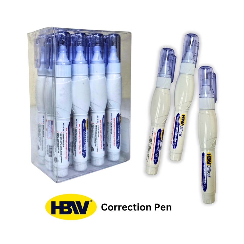 Correction Pen Correction Liquid Quick Dry Pen 9ml HBW #212 3 pieces ...