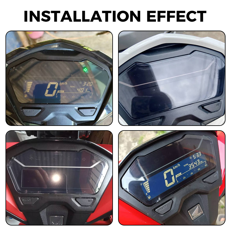 HONDA Click V2 V3 Gauge Screen Protector Waterproof Anti-Scratch Panel ...