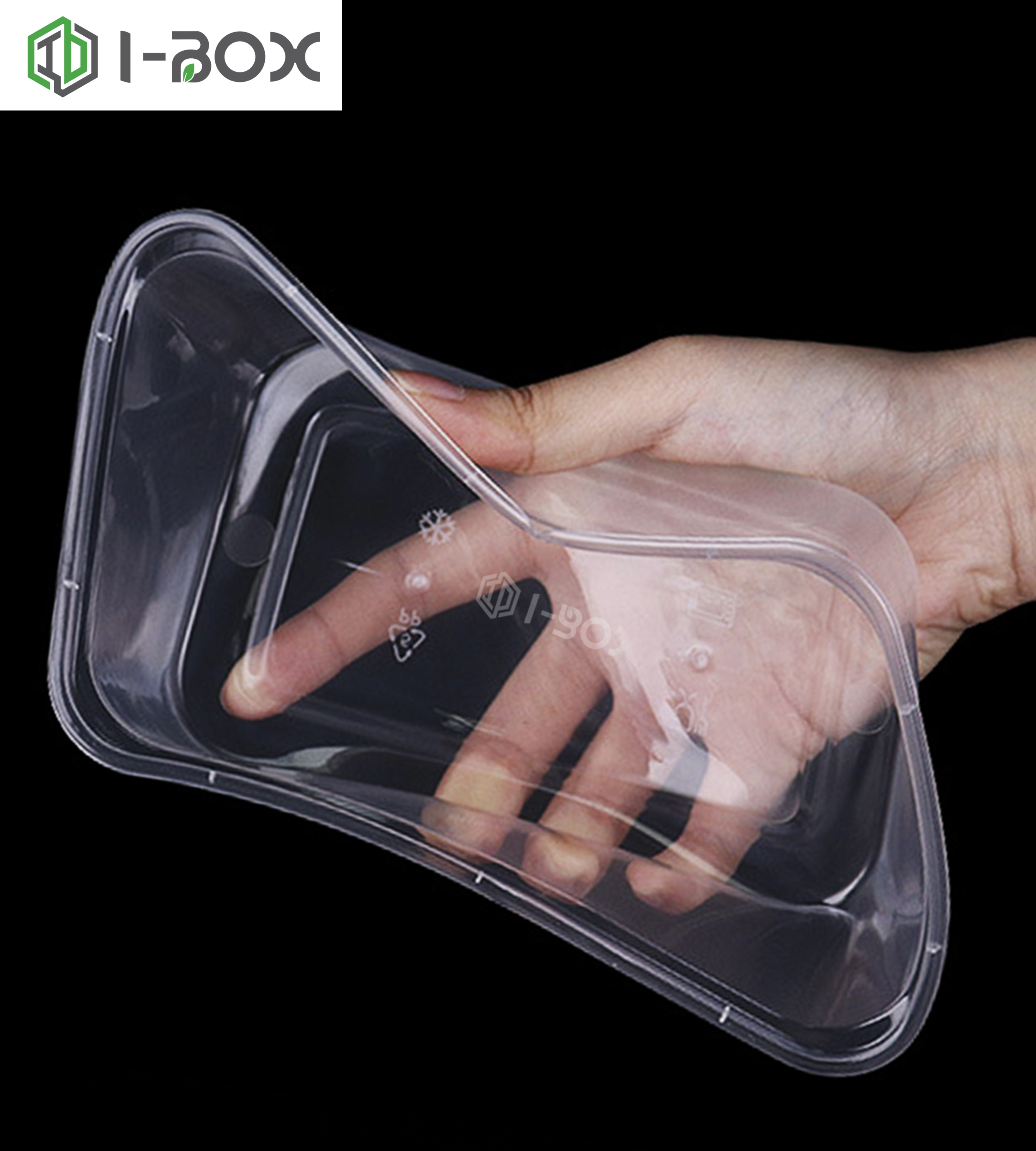 【iBOX】10PCS Microwavable Plastic Food Containers | Rectangular | 500ml ...