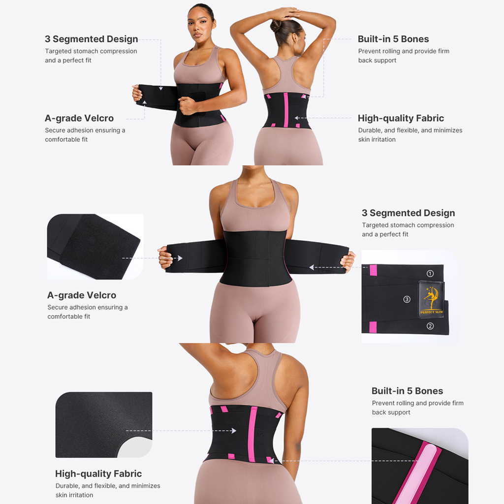 PERFECT SLIM 5.0slim Belt Original Waist Trainer Women Corset Body ...