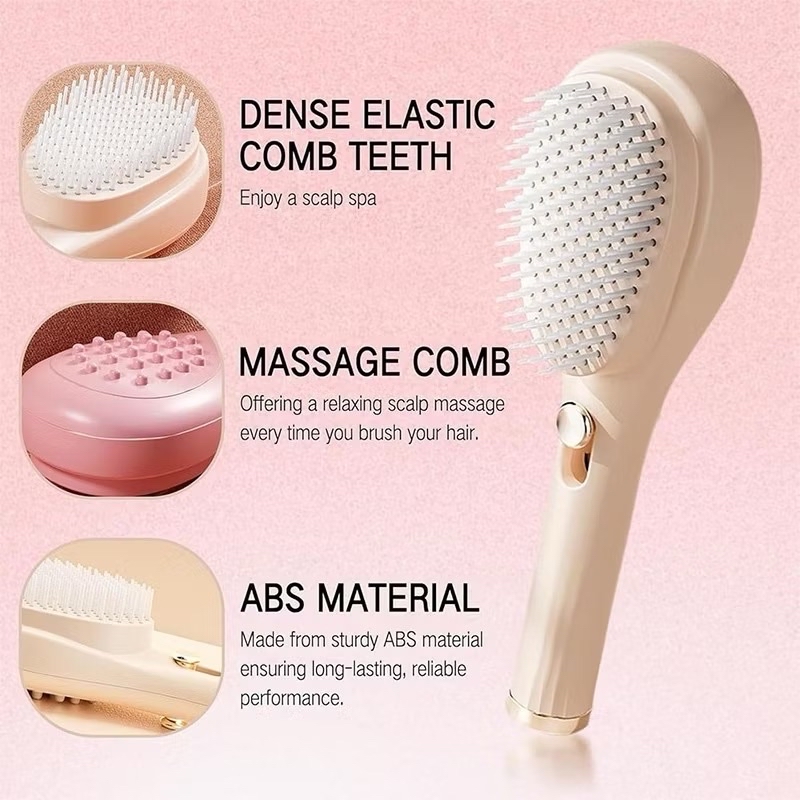 Portable Telescopic Magic Comb For Household Scalp Cleaning Anti Static ...