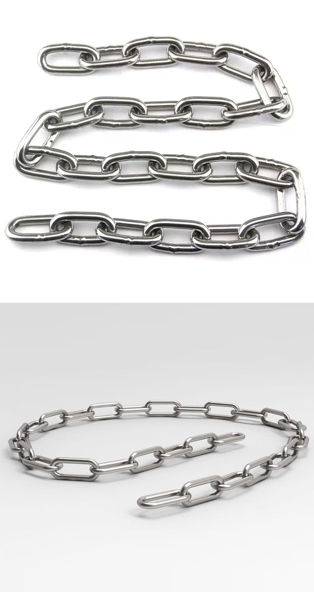 1M Galvanized Iron Chain Kadena Anti-theft Thicker 10MM Dog Chain Lock ...
