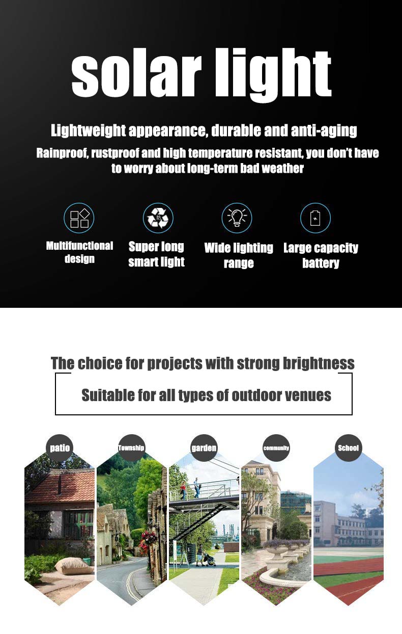 ASL Solar Outdoor Waterproof Flood LED Street Light Indoor Lighting ...