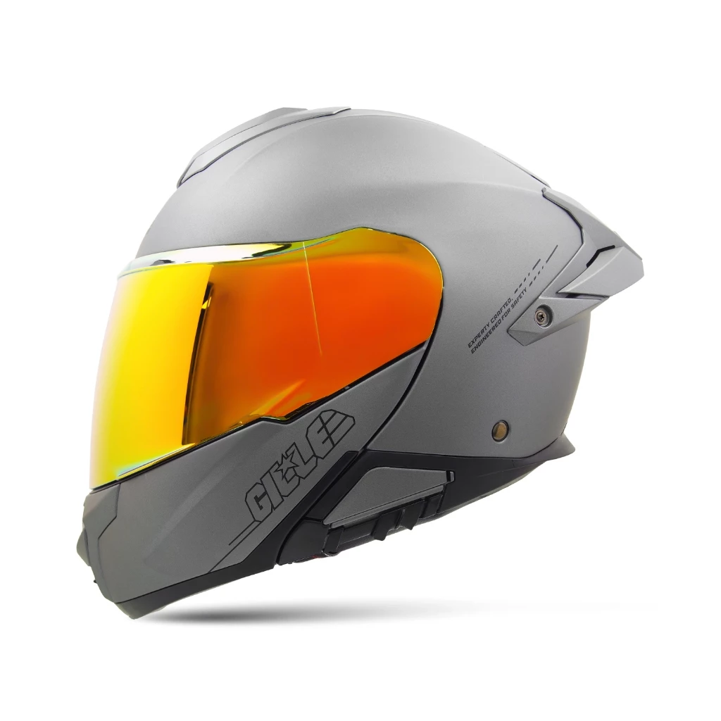 【EAGLE SPEED】GILLE MODULAR HELMET AF10 ORION #1 MATTE GRAY DUAL VISOR ...