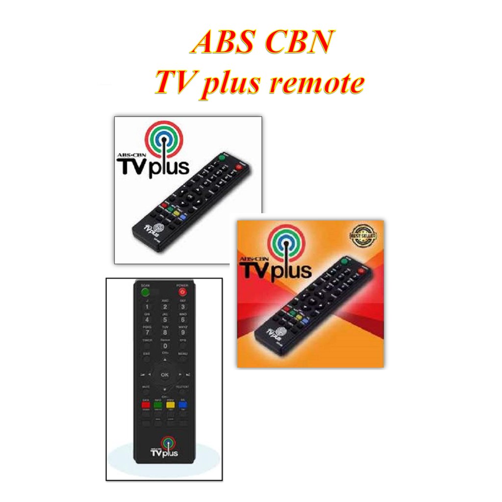 TV-059 ABS CBN tv plus remote | Shopee Philippines