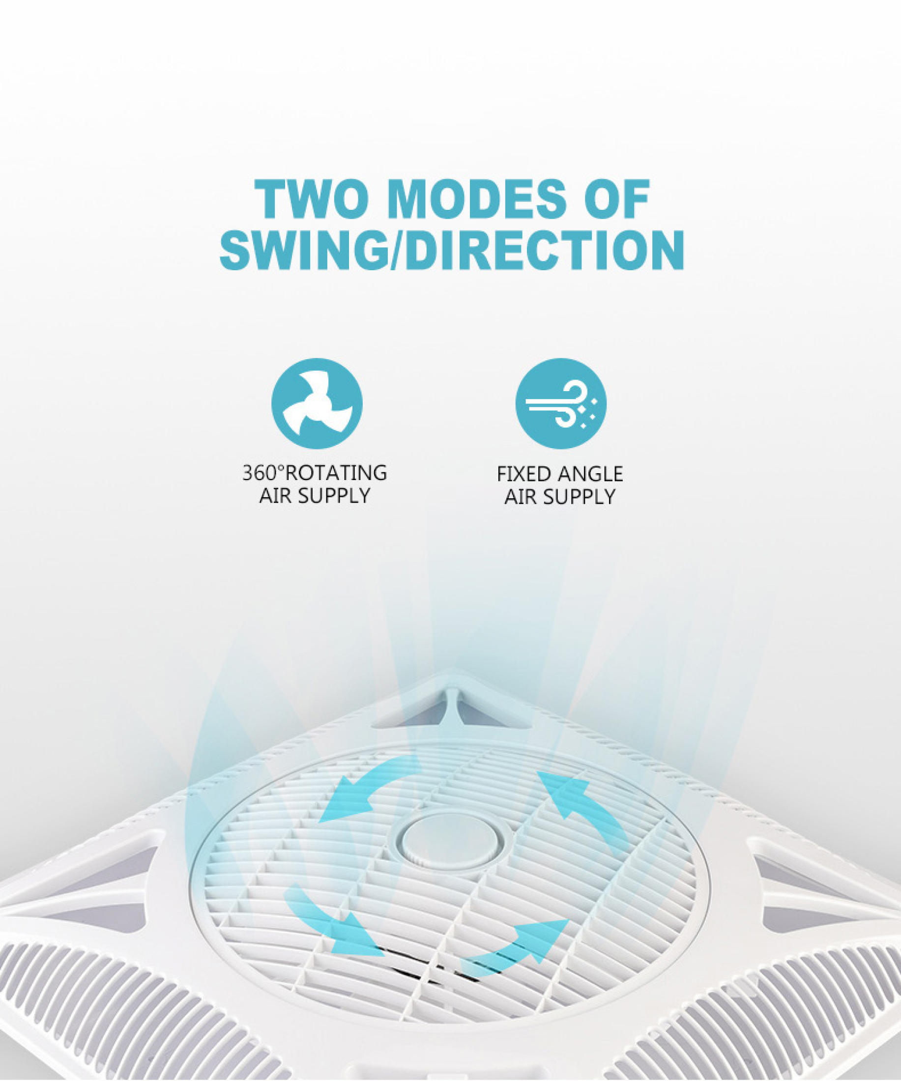 3-Blade DC Inverter Ceiling Fan 220V | Silent Remote Control with 3 ...