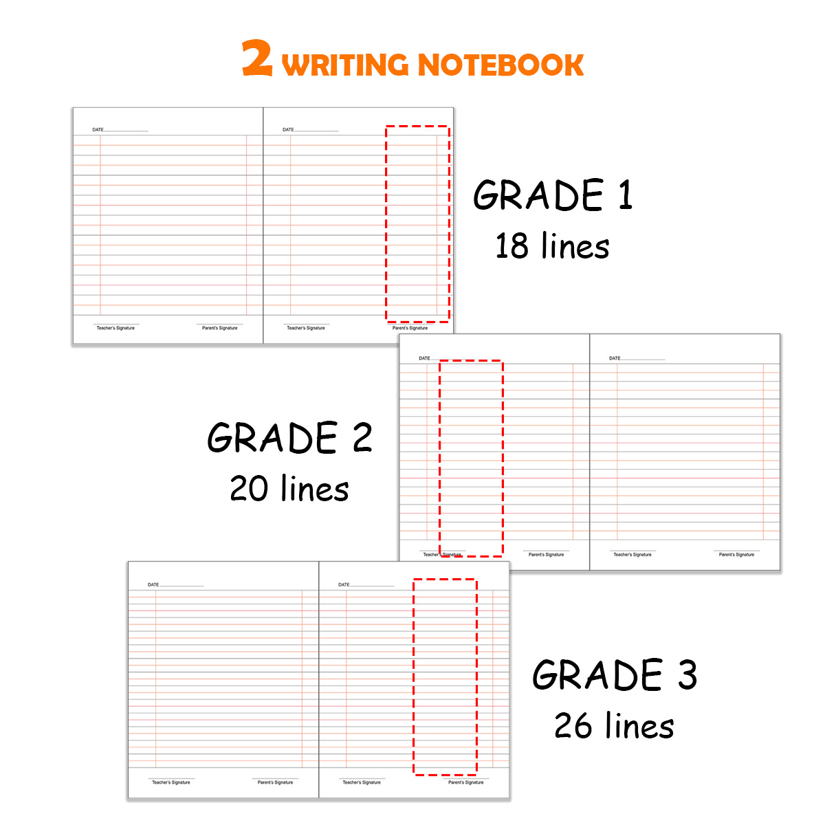 K12 Writing/Composition Notebook Bigger Size Notebook Aesthetic Film ...