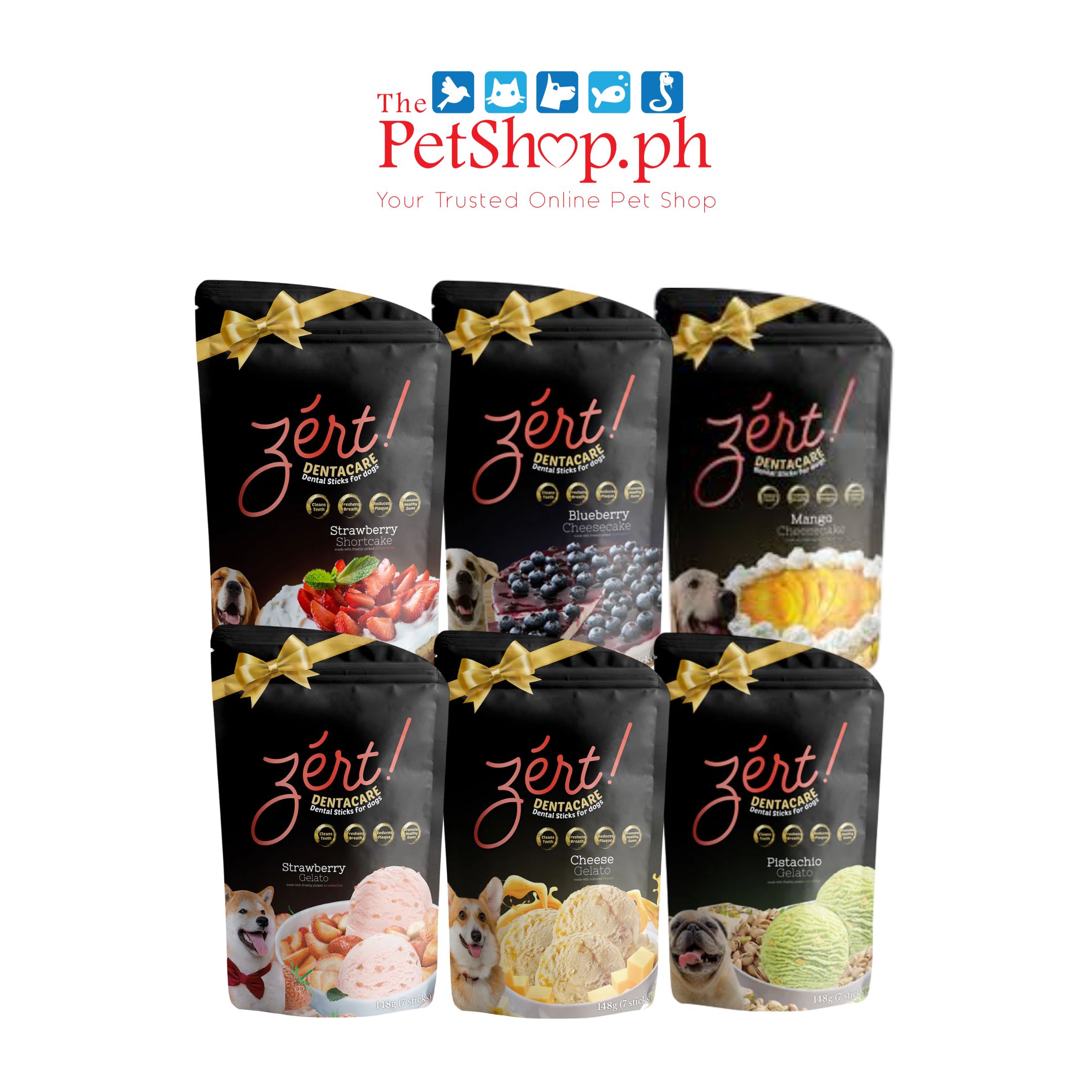 Zert Dentacare Dog Dental Sticks 148g | Shopee Philippines