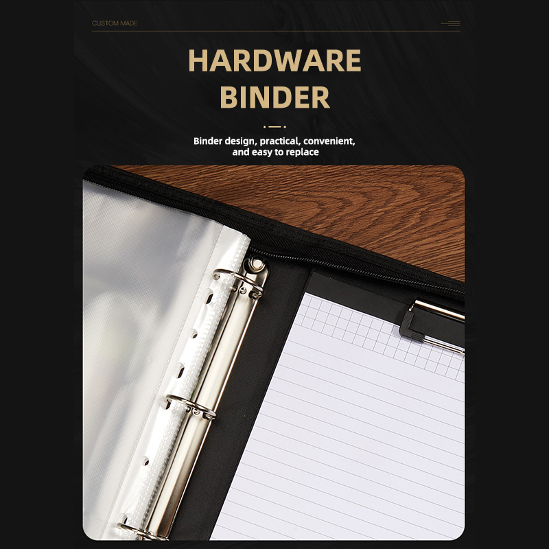 Business multifunctional a4 folder PU binder information contract ...