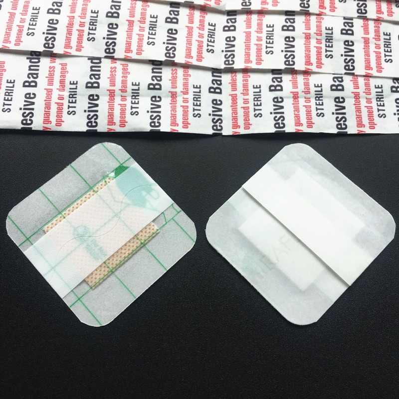 50pcs Band Aid Bandage Non-woven Waterproof Adhesive Wound Bandage ...