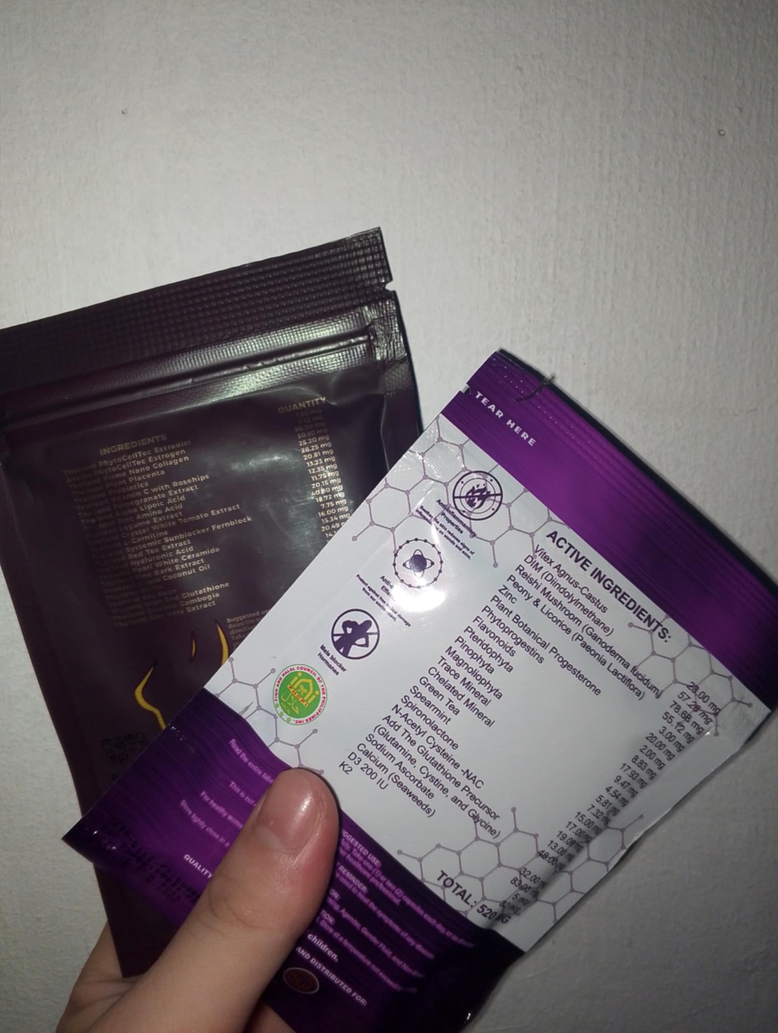 Herdoomz Trial Pack x Blockher Trial Pack Supplements for Whitening And ...