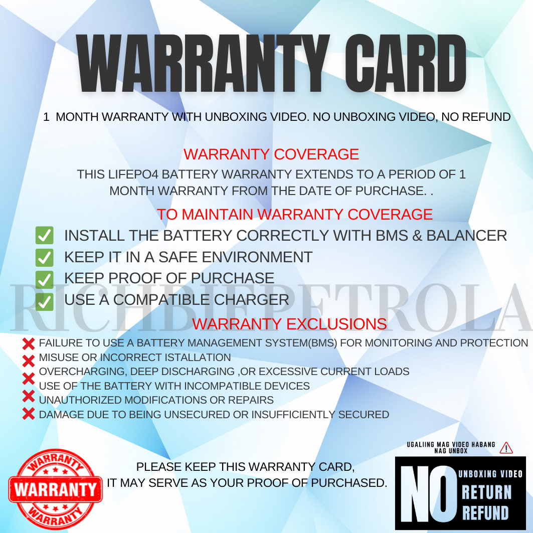 SINOPOLY 90AH LiFePo4 3.2V Lithium ion Battery - RECHARGEABLE BATTERY ...