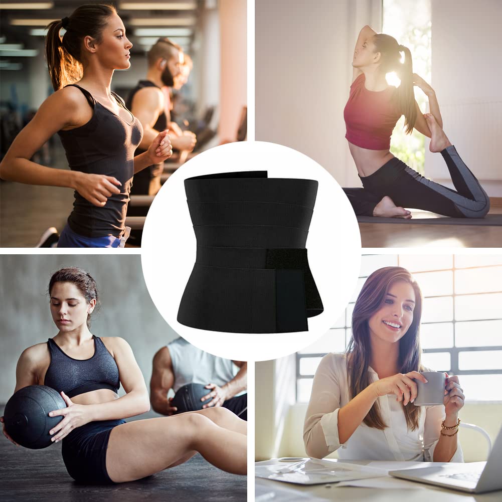 Quick Snatch Bandage Wrap Women Body Shaper Slimming Tummy Wrap Belt ...