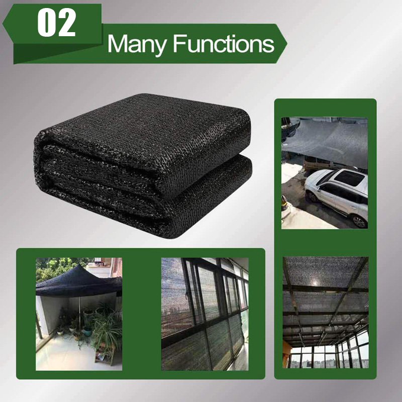 Anti-UV 90% Sunshade Net Outdoor Waterproof Farm Net garden net Brown ...