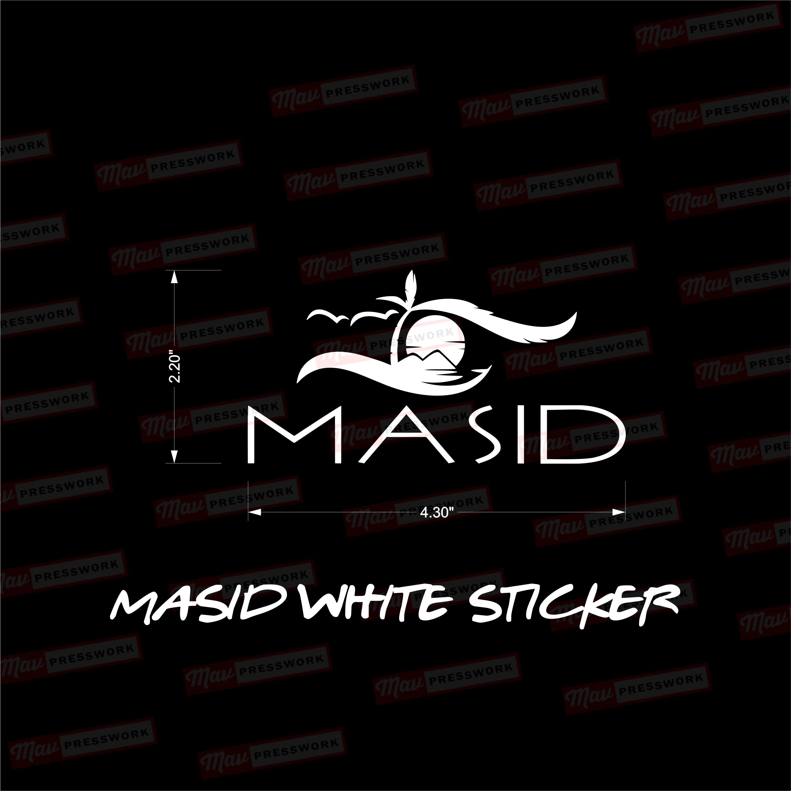 MASID DECAL STICKER / STICKER DECALS | Shopee Philippines