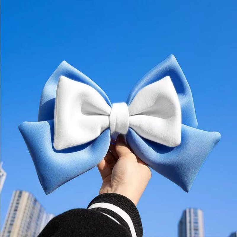 Helmet ribbon for Women Dual-color Cute ribbon Accessories Decoration ...